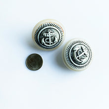 Load image into Gallery viewer, Vintage Anchor Earrings
