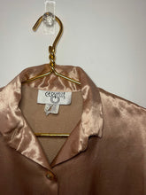 Load image into Gallery viewer, Vintage Golden Silky Blouse