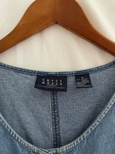 Load image into Gallery viewer, Vintage 80’s Buttons Denim’s Ankle Dress