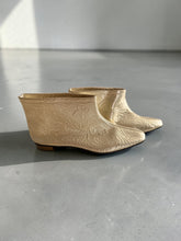 Load image into Gallery viewer, Vintage 60’s Gold Booties
