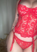 Load image into Gallery viewer, Very Sexy Lingerie Vintage Set
