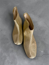 Load image into Gallery viewer, Vintage 60’s Gold Booties
