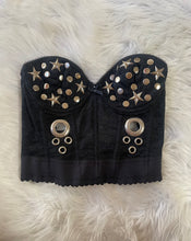 Load image into Gallery viewer, Vintage Disco Bustier 36A
