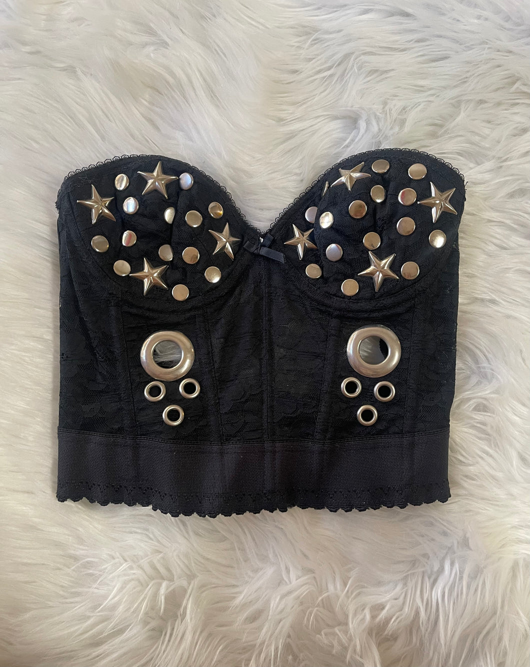Vintage Disco Bustier 36A