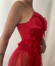 Load image into Gallery viewer, Vintage Red Lingerie
