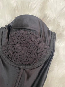 Vintage Black Bustier