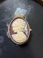 Load image into Gallery viewer, Vintage French Cameo Pendant
