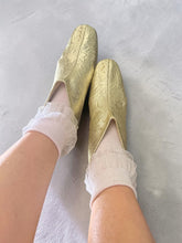 Load image into Gallery viewer, Vintage 60’s Gold Booties
