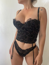 Load image into Gallery viewer, Vintage Black Stylish Bustier
