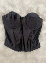 Load image into Gallery viewer, Vintage Black Bustier
