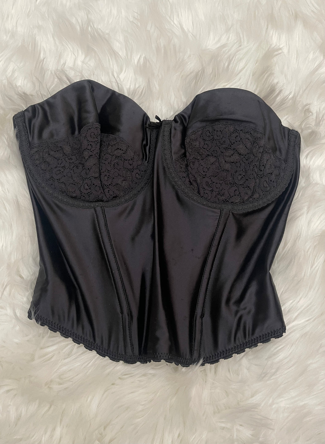 Vintage Black Bustier