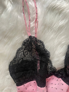 Vintage Y2K Lingerie Set