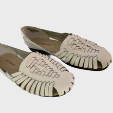 Load image into Gallery viewer, Vintage White Huaraches Sandals
