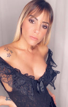 Load image into Gallery viewer, Black as an Opal Vintage Nightgown
