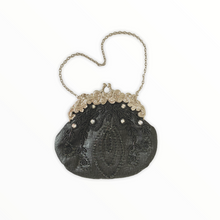 Load image into Gallery viewer, Vintage Black Clutch
