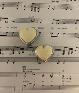 Vintage Heart Earrings