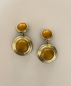 Vintage Gold Tone Earrings