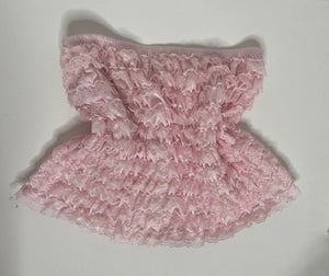 Ruffled Garter Vintage Skirt, Boudoir