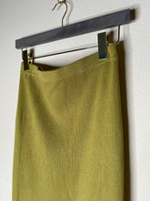Load image into Gallery viewer, Vintage Mid Century Green skirt
