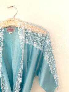 Blue as the sky Vintage Robe
