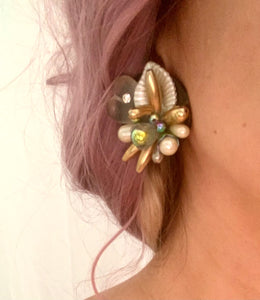 One of a kind Vintage Earrings
