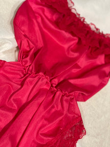 Vintage Lingerie Romper
