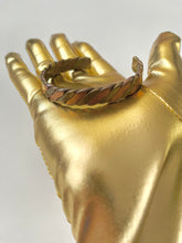 Load image into Gallery viewer, Cooper and Gold tone Cuff Bracelet
