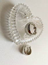 Load image into Gallery viewer, Vintage Silver Wide Hoops
