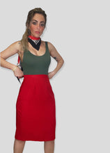 Load image into Gallery viewer, Vintage Red Skirt
