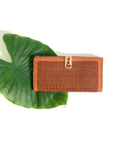Load image into Gallery viewer, Vintage Fendi Woven Small Clutch Wallet

