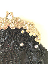 Load image into Gallery viewer, Vintage Black Clutch
