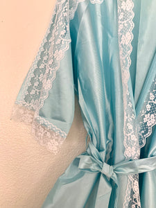 Blue as the sky Vintage Robe