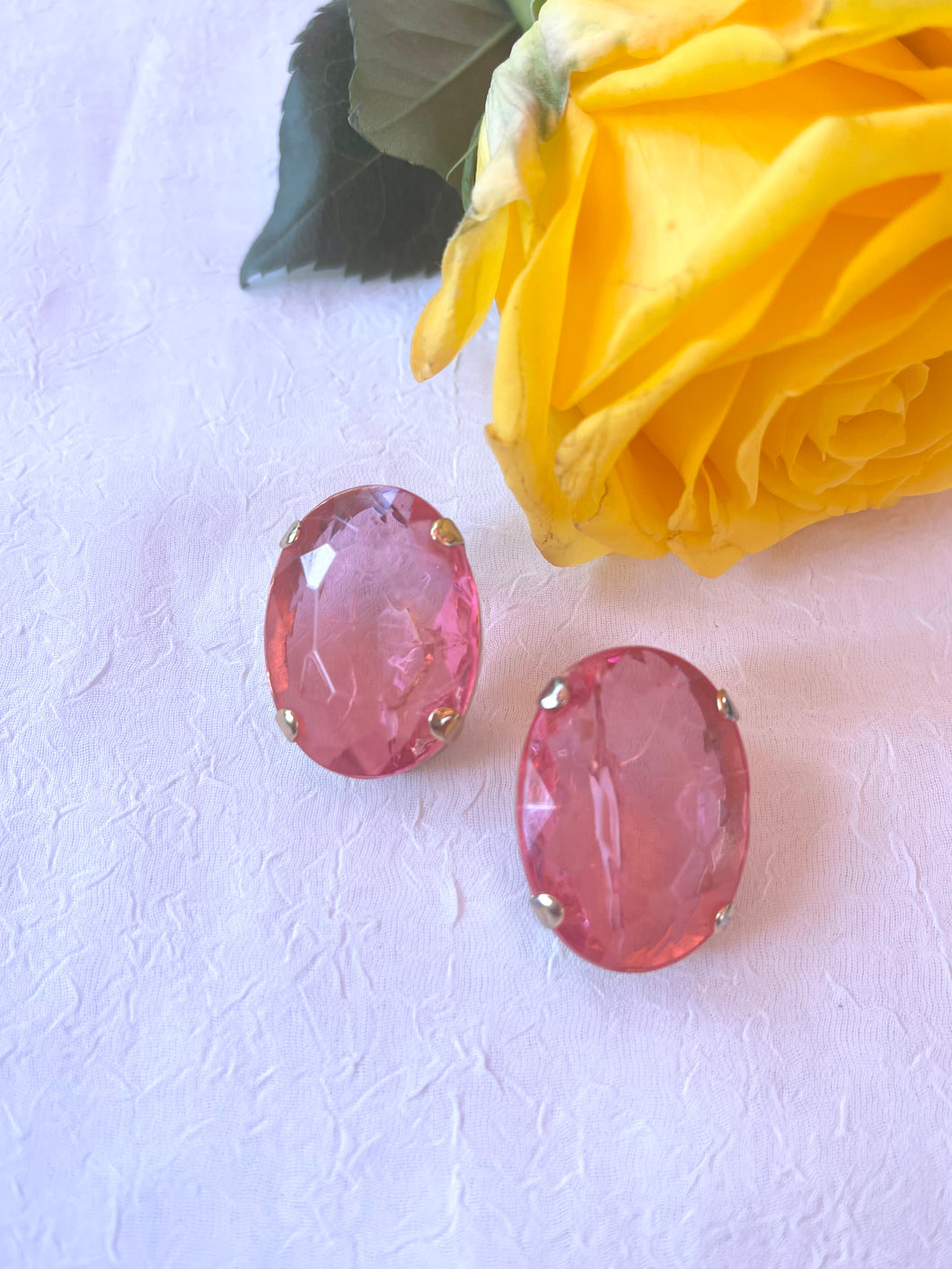 Vintage Pink Earrings