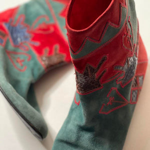 Vintage Late 70’s Bohemian Booties