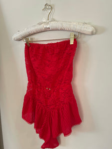Red at bed Lingerie