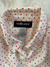Load image into Gallery viewer, Polka Red Vintage Blouse
