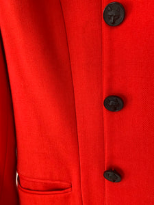 Bright Red Blazer