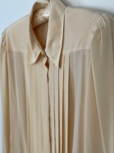 Silky Vintage Blouse