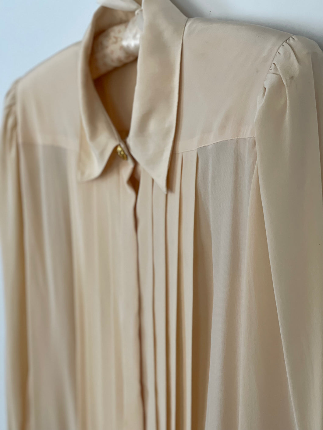 Silky Vintage Blouse