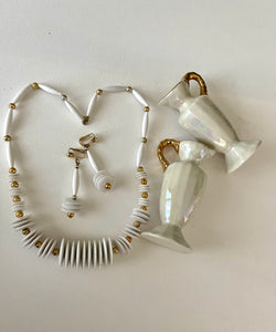Mid Century Modern Vintage Necklace Set