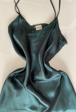 Load image into Gallery viewer, Vintage Green Lingerie Slip
