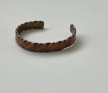 Load image into Gallery viewer, Cooper and Gold tone Cuff Bracelet

