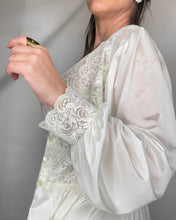 Load image into Gallery viewer, Vintage Nightgown and Robe Set

