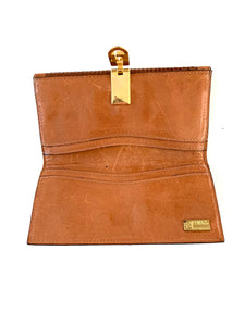 Vintage Fendi Woven Small Clutch Wallet