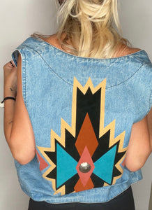 Vintage 70’s Denim Vest