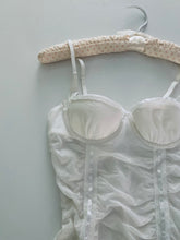 Load image into Gallery viewer, Vintage Short White Lingerie
