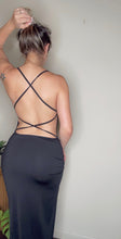 Load image into Gallery viewer, 90’s Vintage Black Dress
