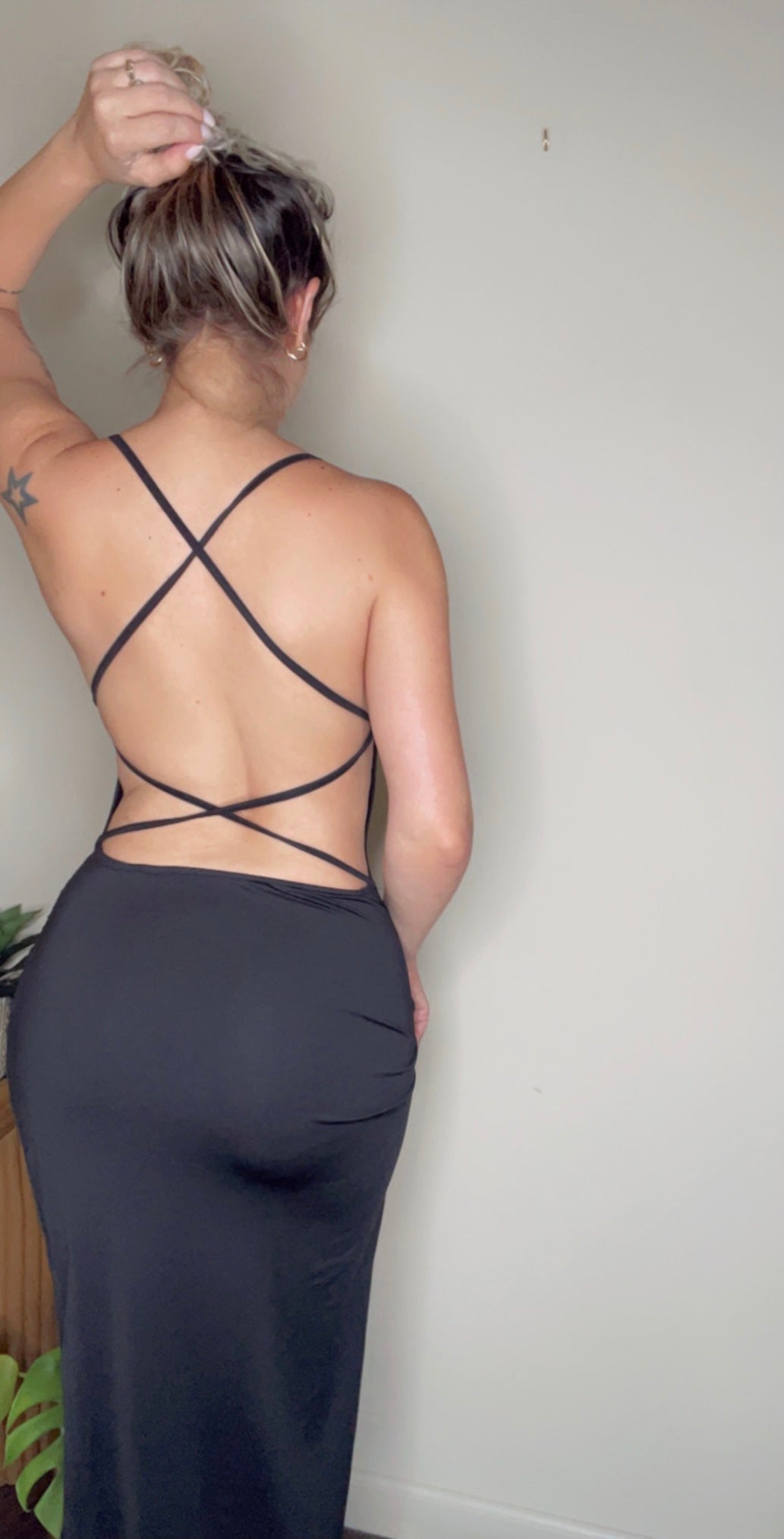 90’s Vintage Black Dress
