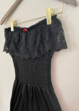 Load image into Gallery viewer, Vintage Black Gauze Lingerie
