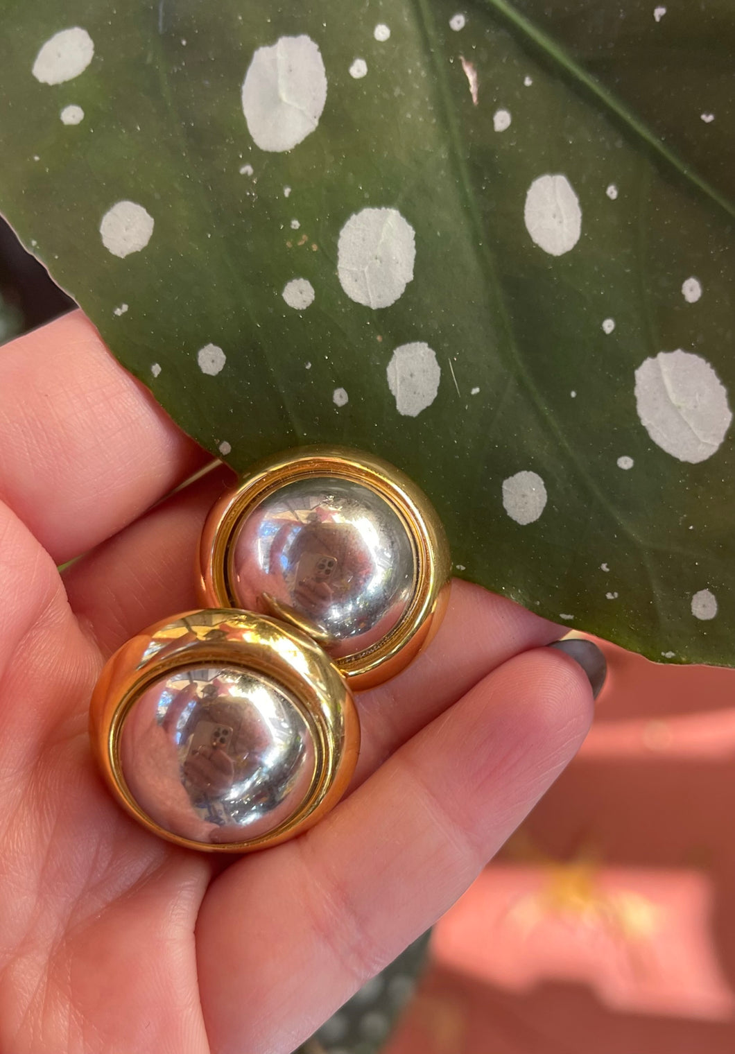 Vintage two tones Earrings